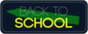 Back To School Blue Green Clip Art